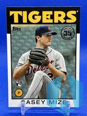 2021 Topps Series 1 Casey Mize 35th Anniversary 1986 RC #86B-85 Tigers